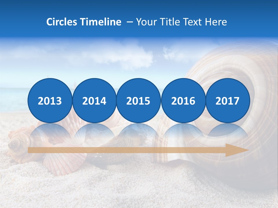 Summer Seashore Resort PowerPoint Template