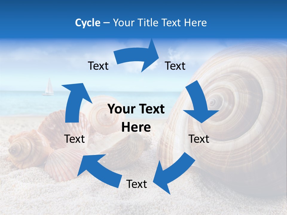 Summer Seashore Resort PowerPoint Template