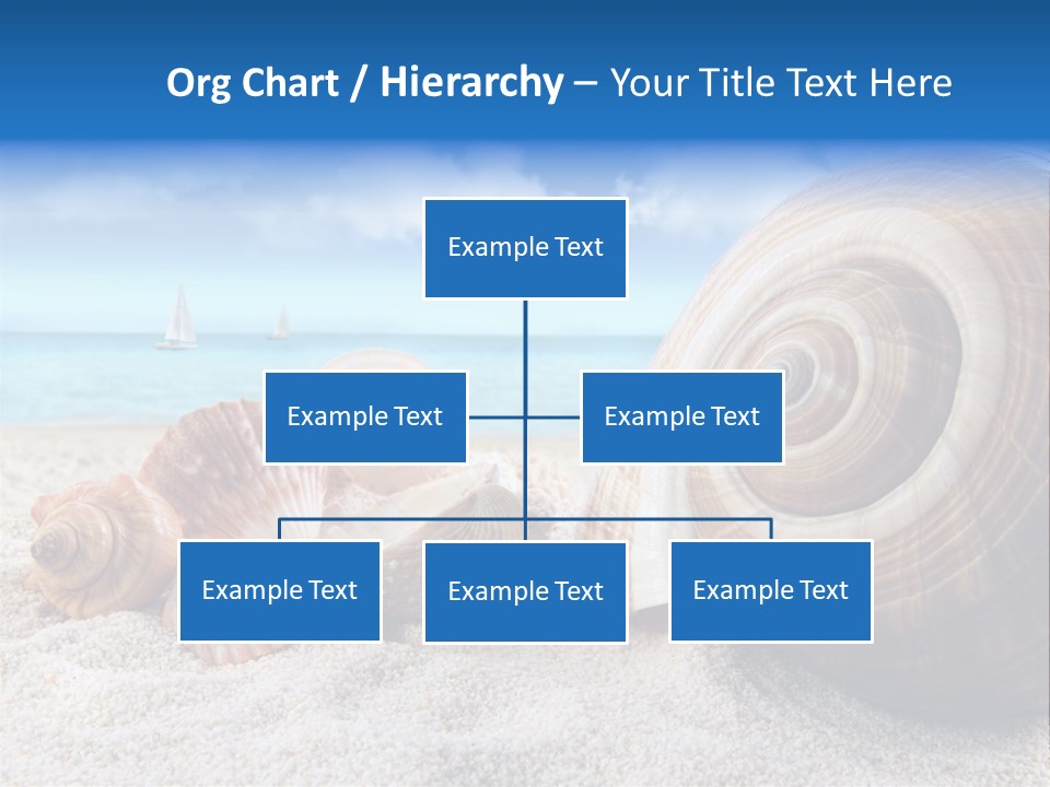 Summer Seashore Resort PowerPoint Template
