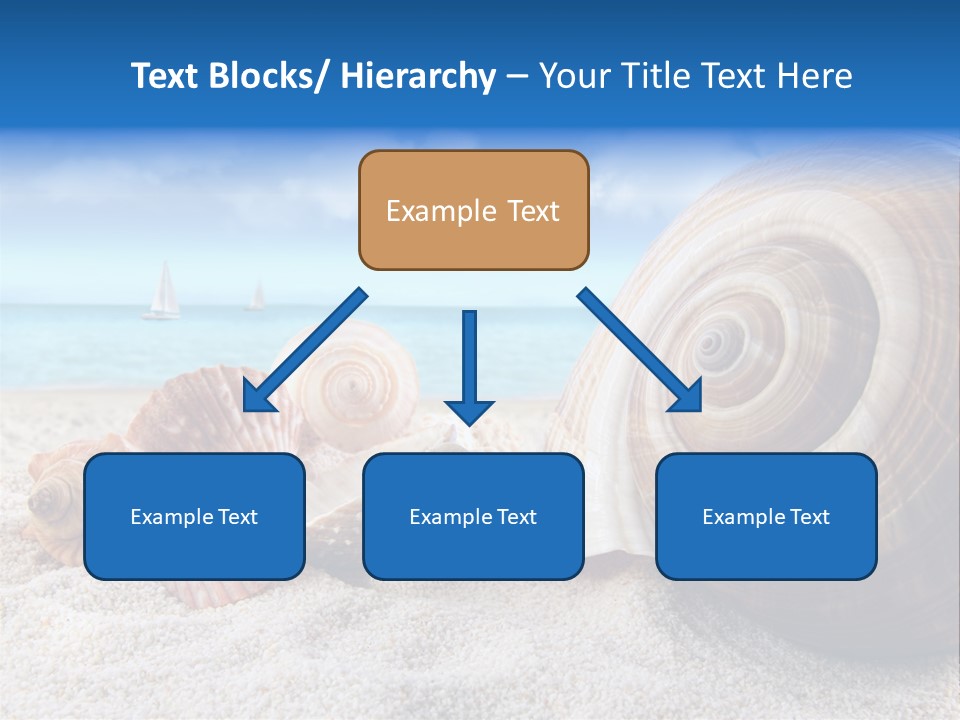 Summer Seashore Resort PowerPoint Template