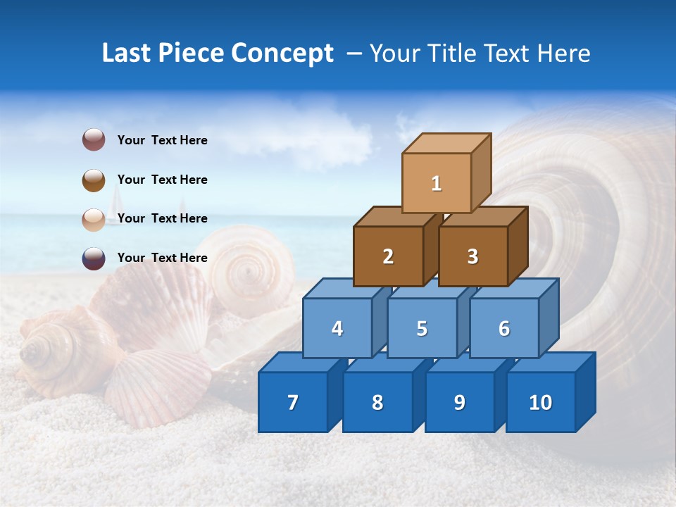 Summer Seashore Resort PowerPoint Template
