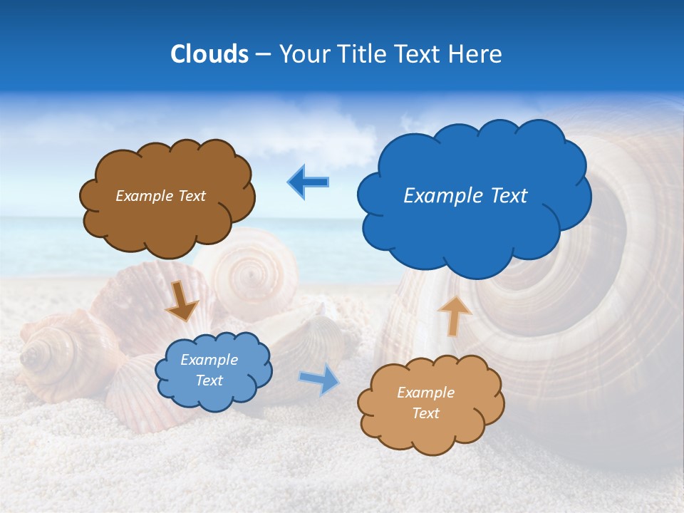 Summer Seashore Resort PowerPoint Template