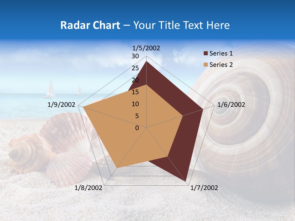 Summer Seashore Resort PowerPoint Template