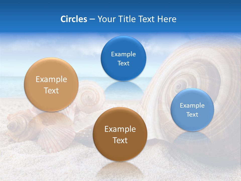 Summer Seashore Resort PowerPoint Template