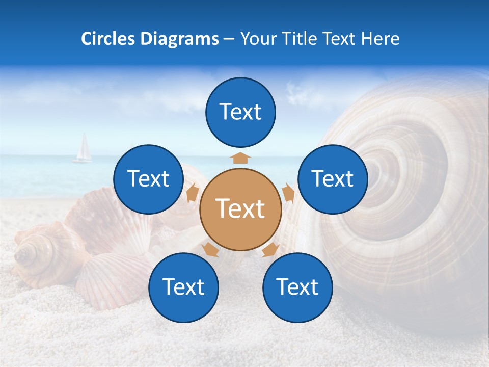 Summer Seashore Resort PowerPoint Template