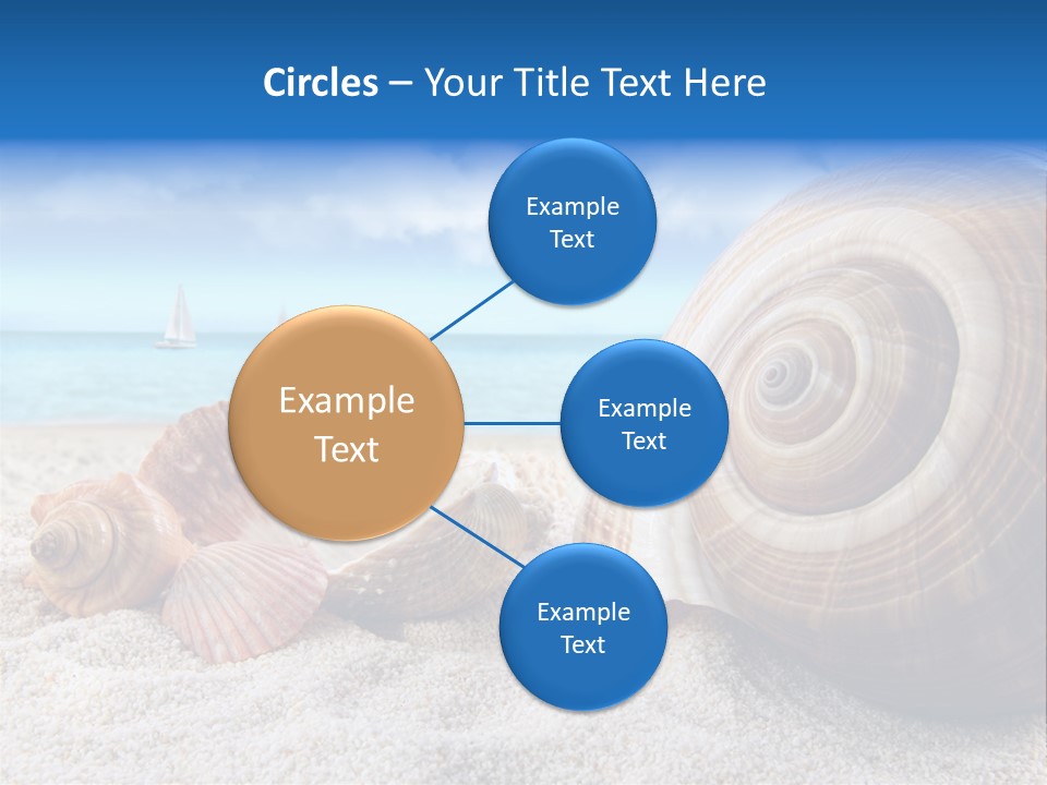 Summer Seashore Resort PowerPoint Template