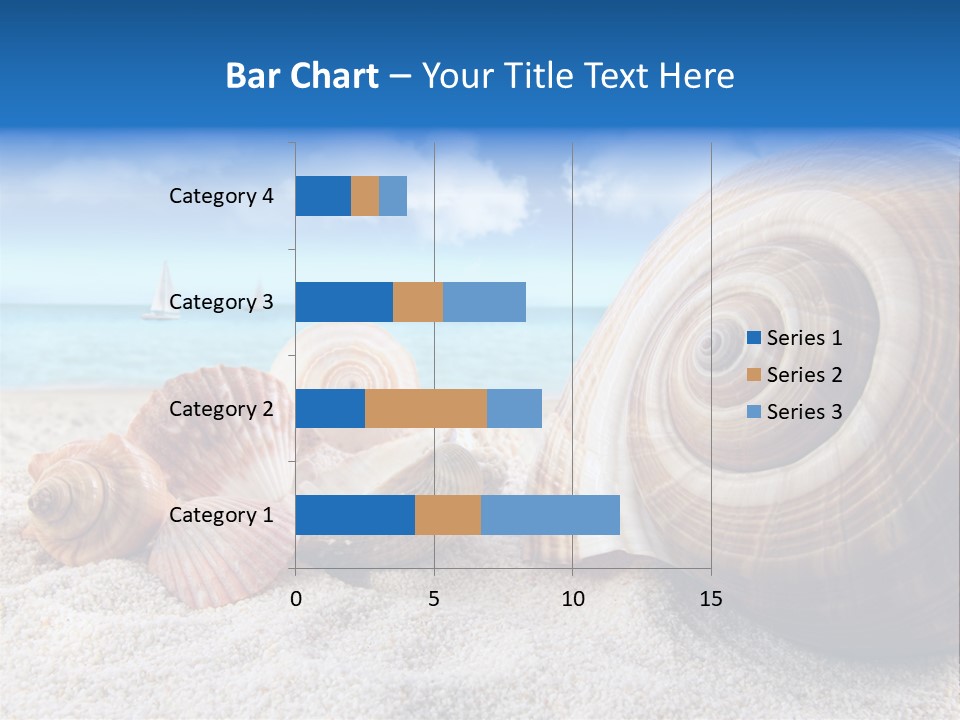 Summer Seashore Resort PowerPoint Template