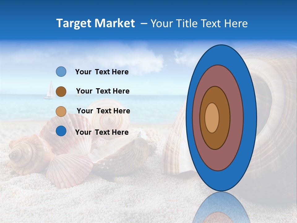 Summer Seashore Resort PowerPoint Template