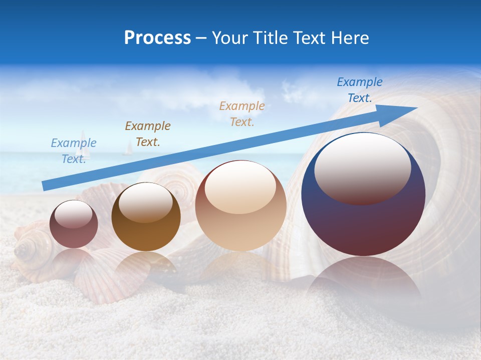 Summer Seashore Resort PowerPoint Template