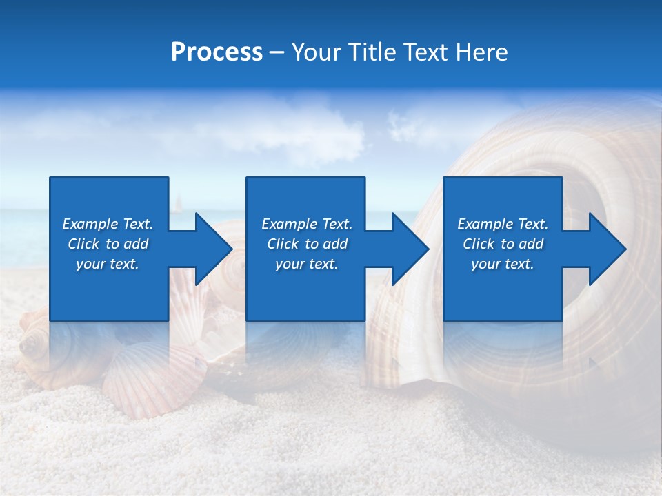 Summer Seashore Resort PowerPoint Template