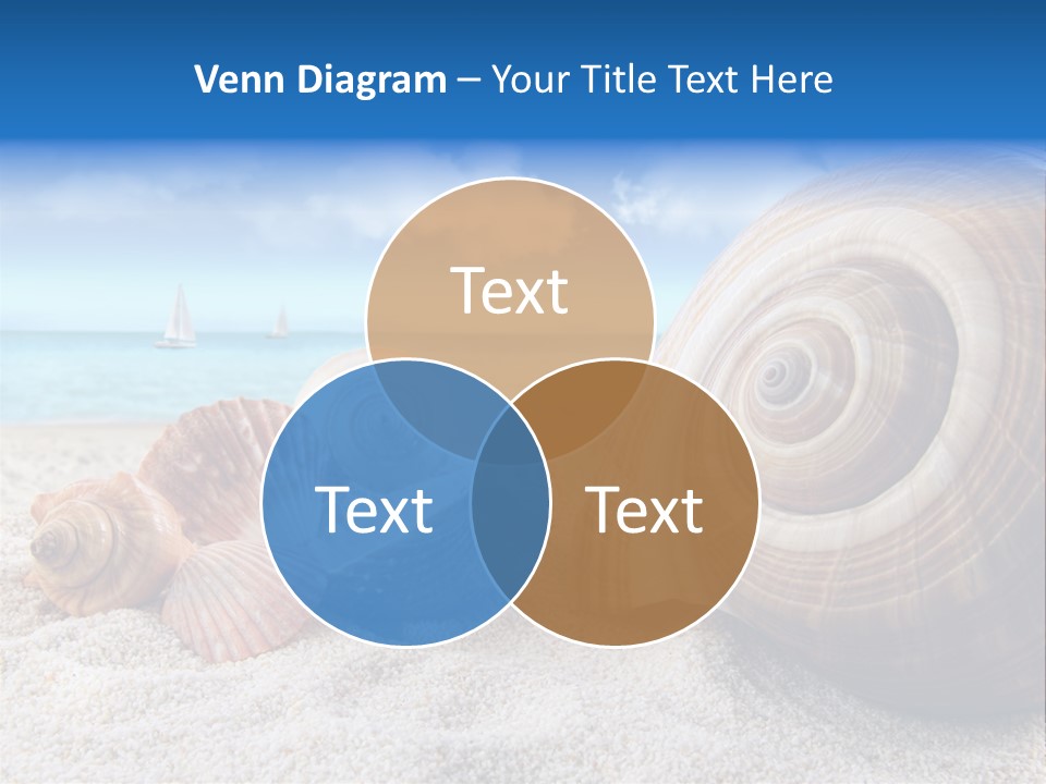 Summer Seashore Resort PowerPoint Template