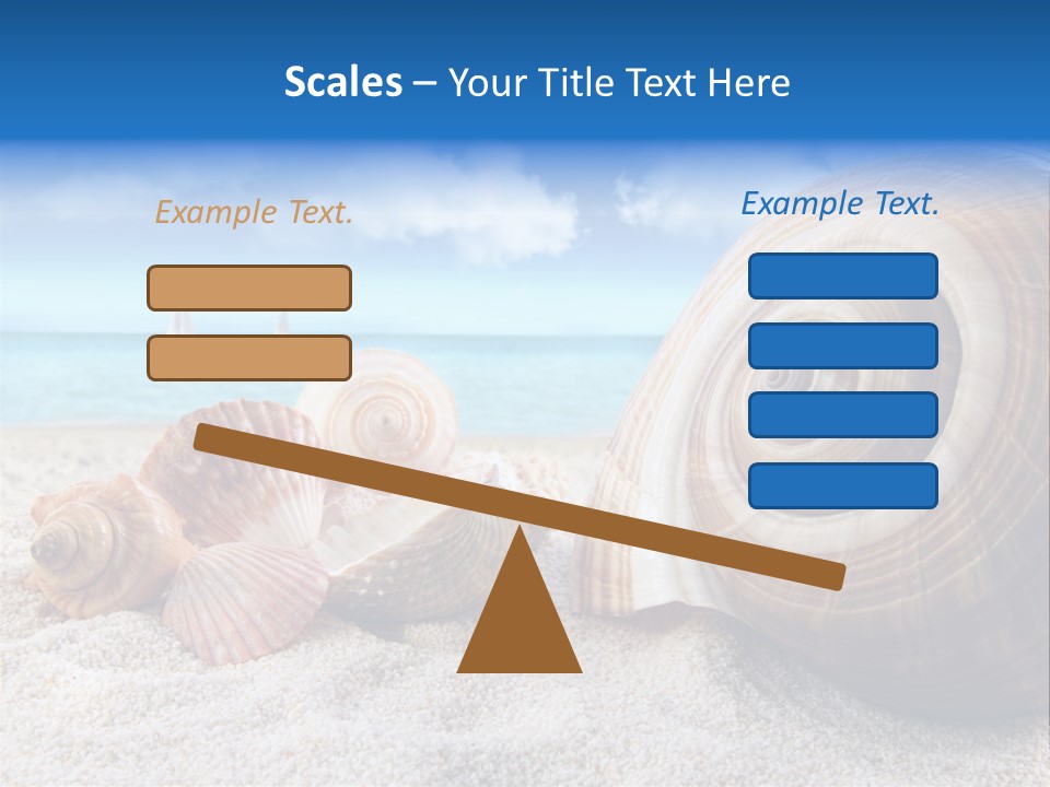 Summer Seashore Resort PowerPoint Template