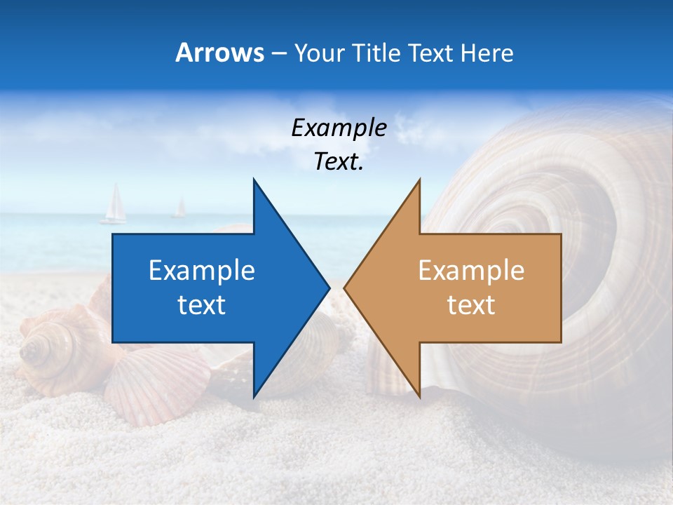 Summer Seashore Resort PowerPoint Template