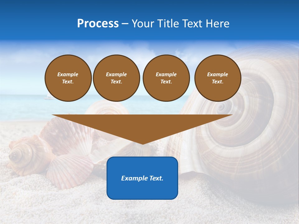 Summer Seashore Resort PowerPoint Template