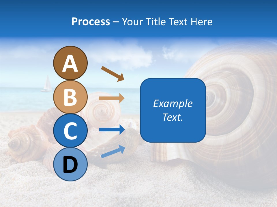 Summer Seashore Resort PowerPoint Template