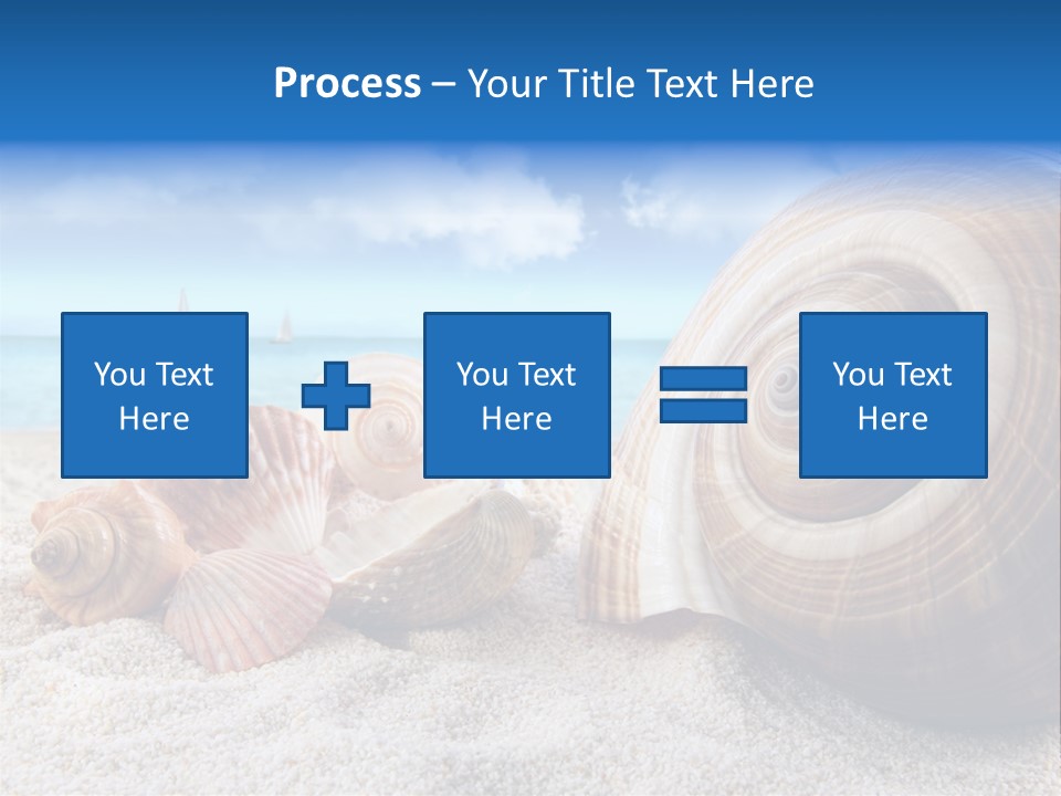 Summer Seashore Resort PowerPoint Template