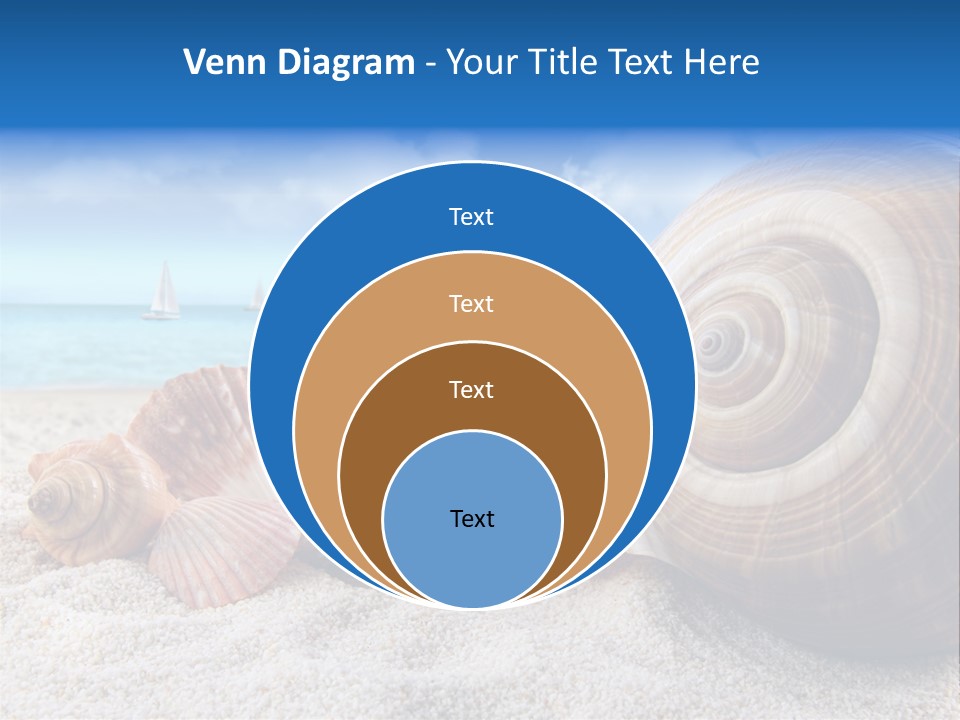 Summer Seashore Resort PowerPoint Template
