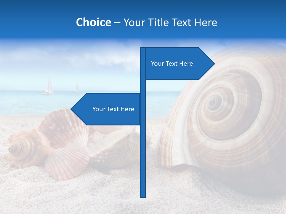 Summer Seashore Resort PowerPoint Template