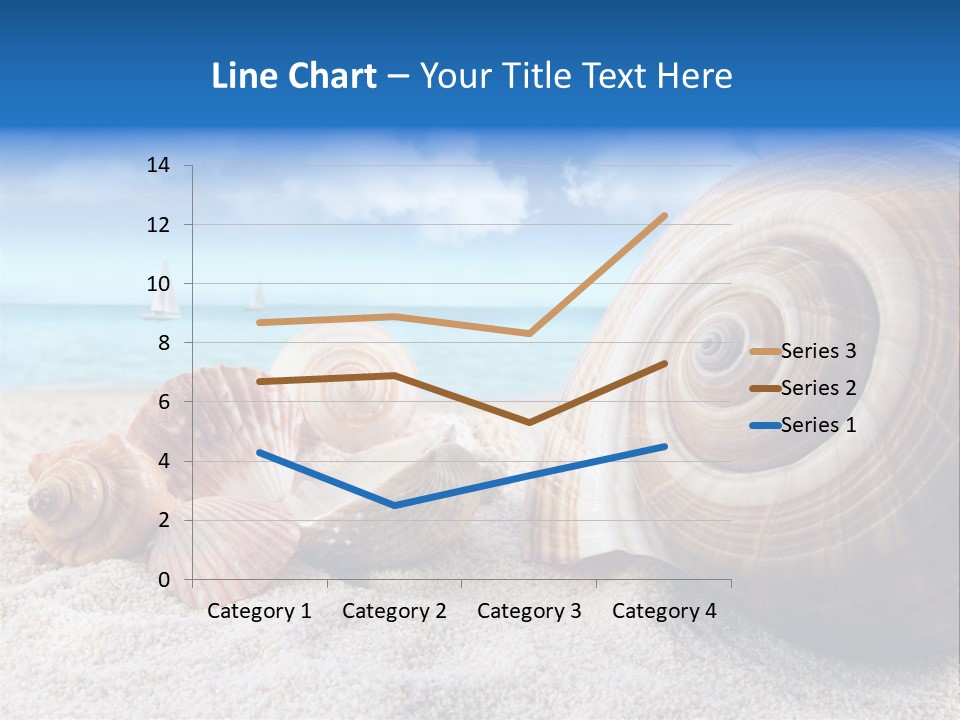 Summer Seashore Resort PowerPoint Template