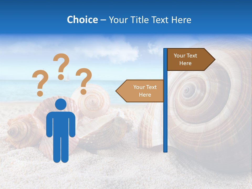 Summer Seashore Resort PowerPoint Template