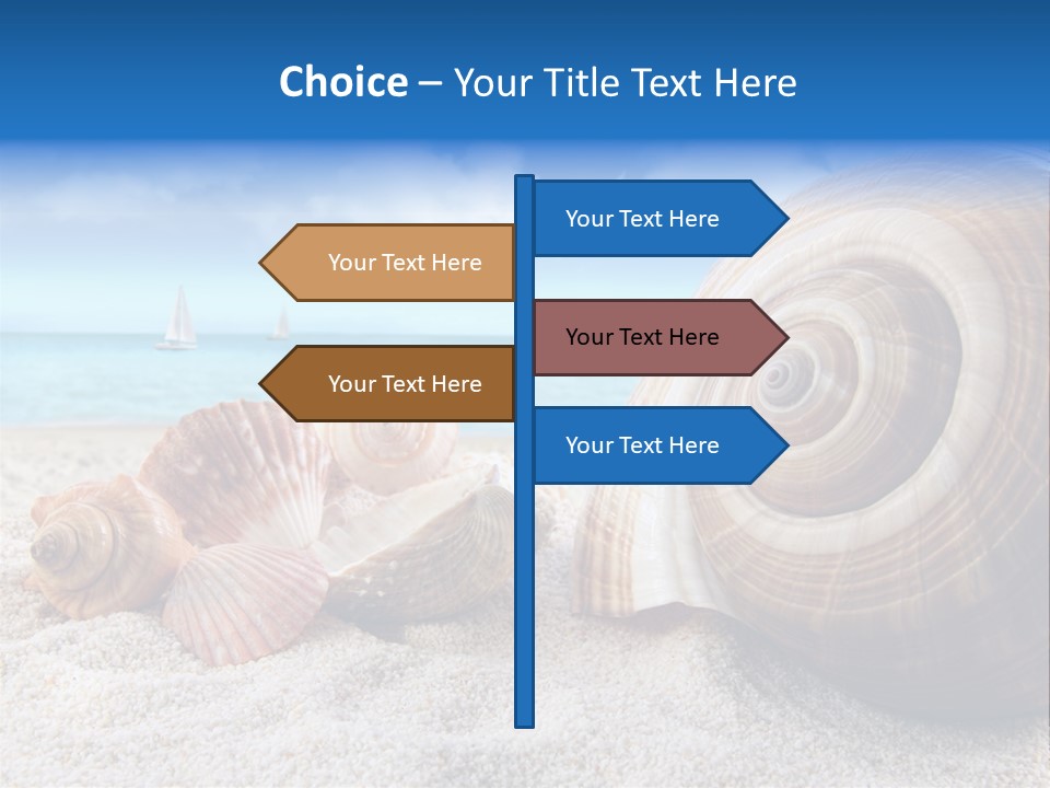 Summer Seashore Resort PowerPoint Template