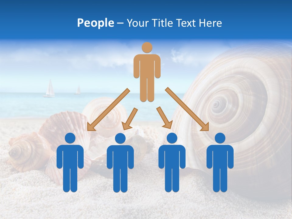 Summer Seashore Resort PowerPoint Template