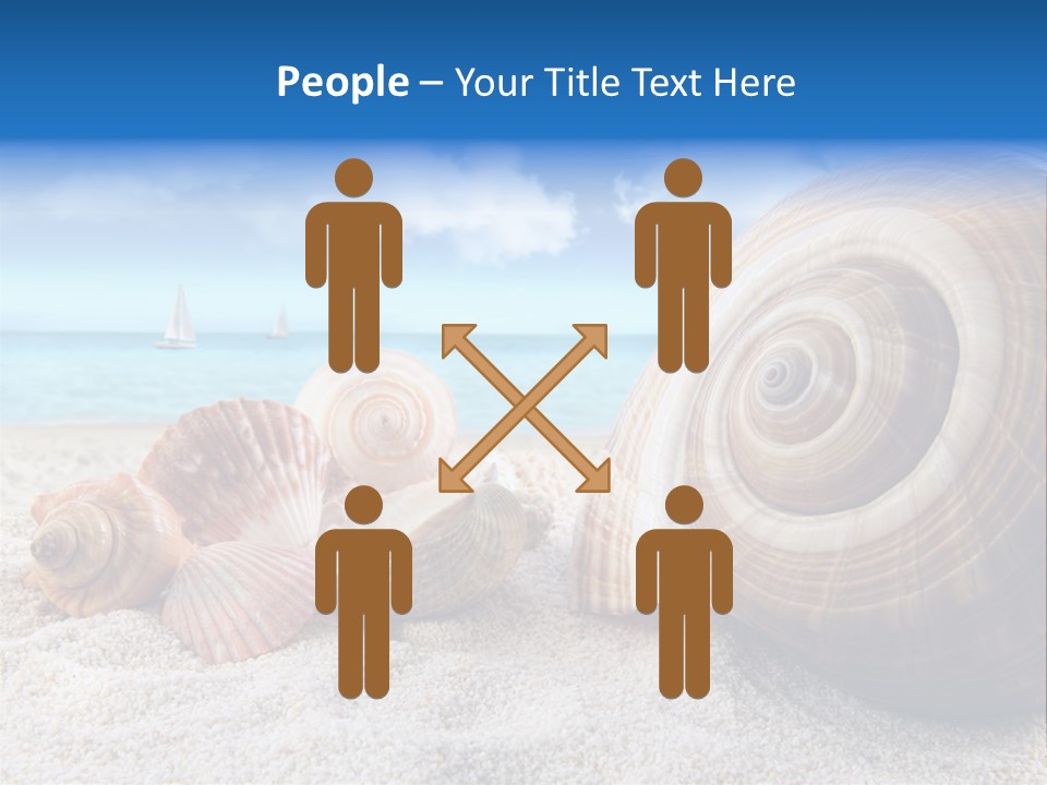 Summer Seashore Resort PowerPoint Template