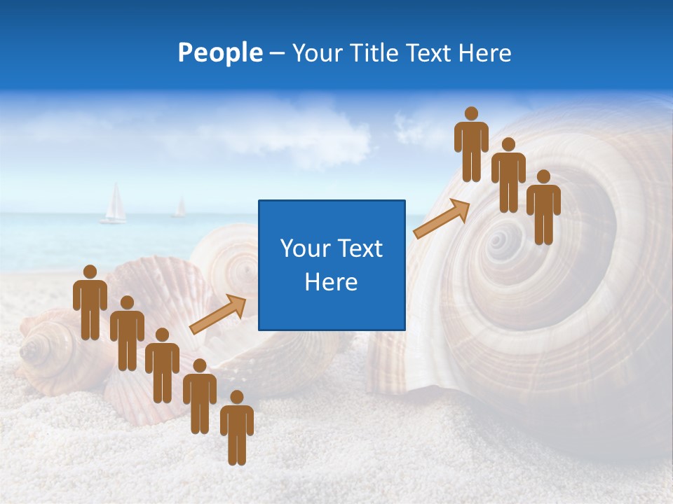 Summer Seashore Resort PowerPoint Template