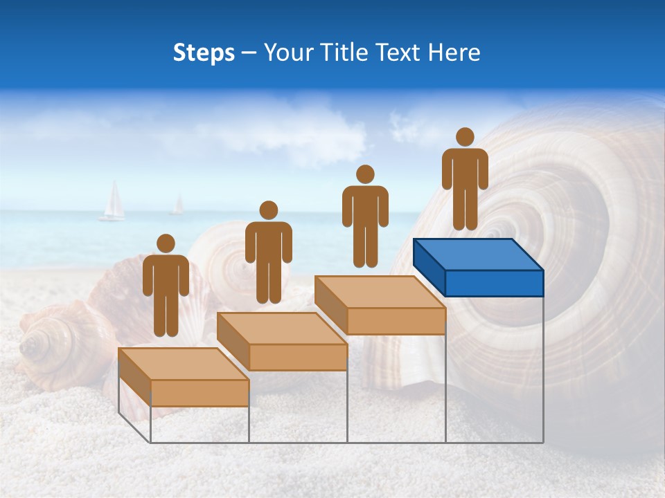 Summer Seashore Resort PowerPoint Template