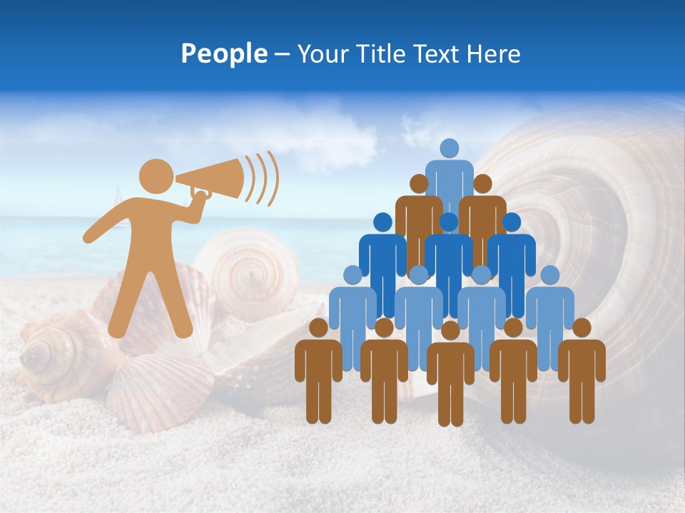 Summer Seashore Resort PowerPoint Template