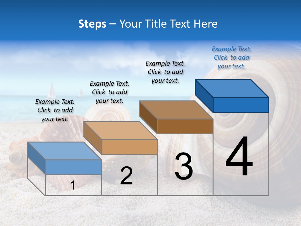 Summer Seashore Resort PowerPoint Template
