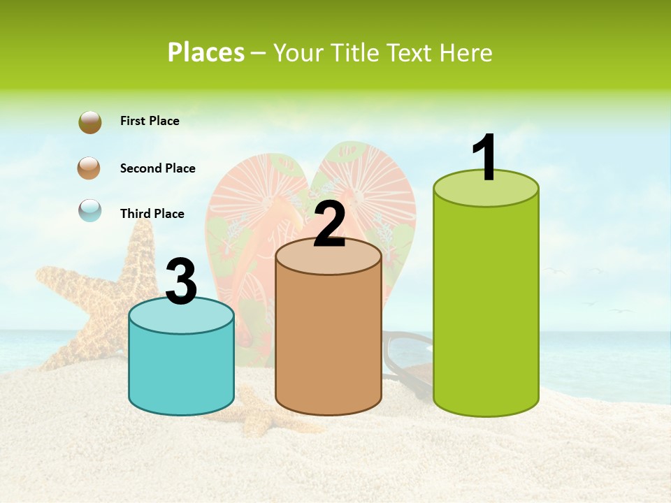 Wave Sun Tropical PowerPoint Template