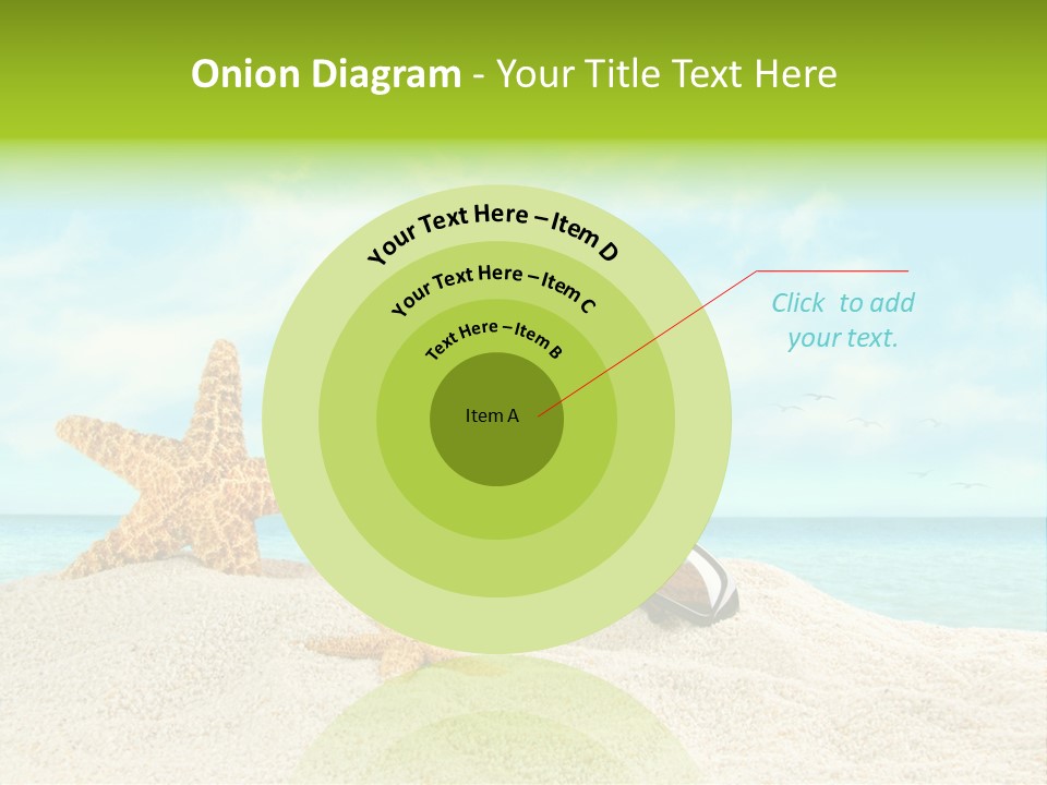 Wave Sun Tropical PowerPoint Template