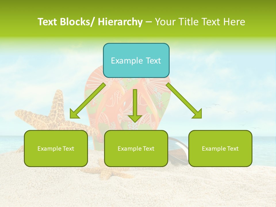 Wave Sun Tropical PowerPoint Template
