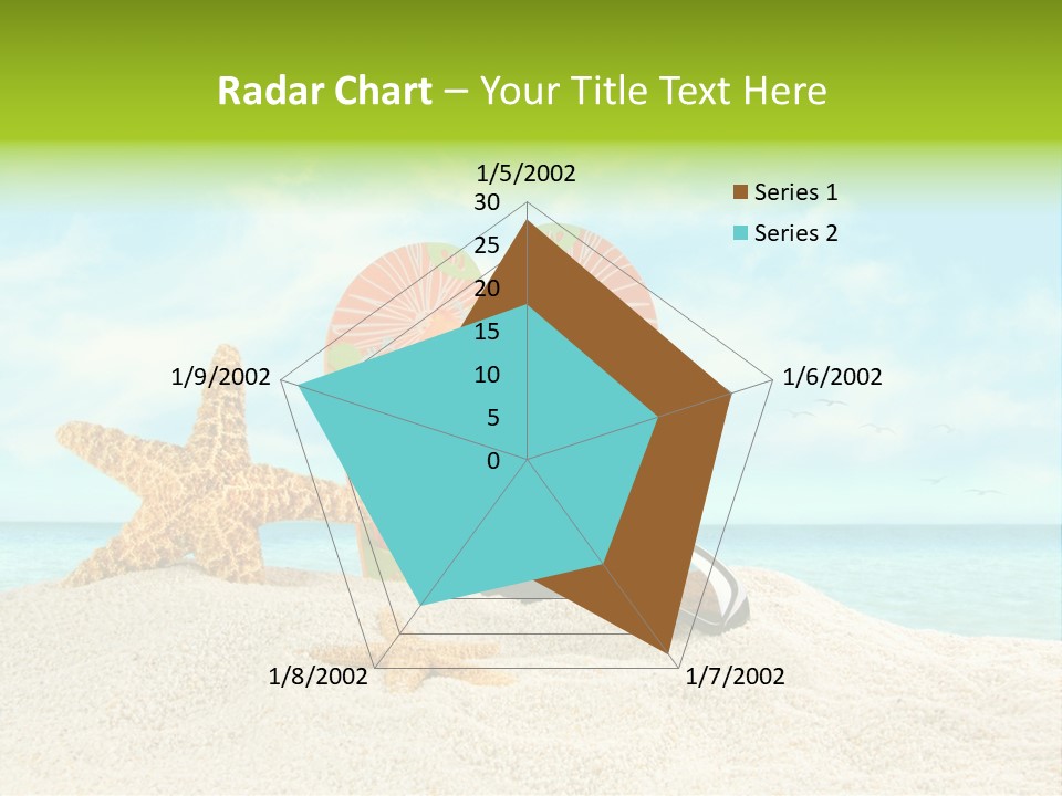 Wave Sun Tropical PowerPoint Template