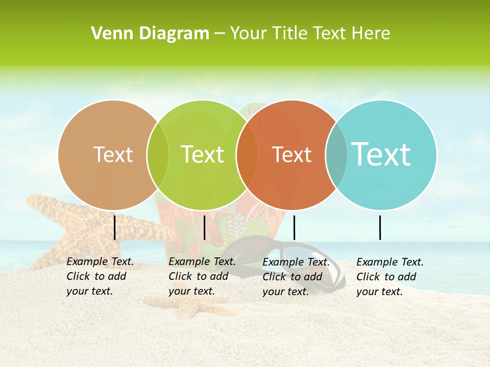 Wave Sun Tropical PowerPoint Template