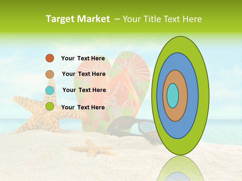 Wave Sun Tropical PowerPoint Template