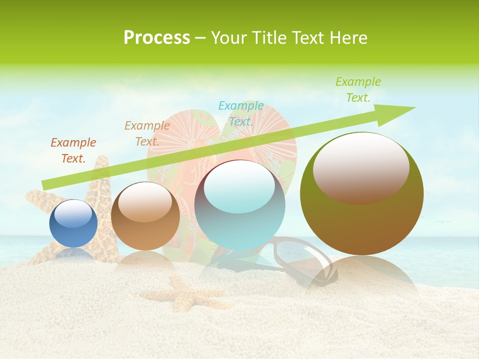 Wave Sun Tropical PowerPoint Template