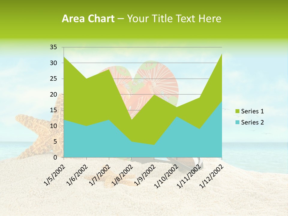 Wave Sun Tropical PowerPoint Template