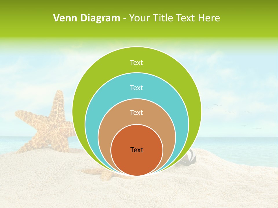 Wave Sun Tropical PowerPoint Template
