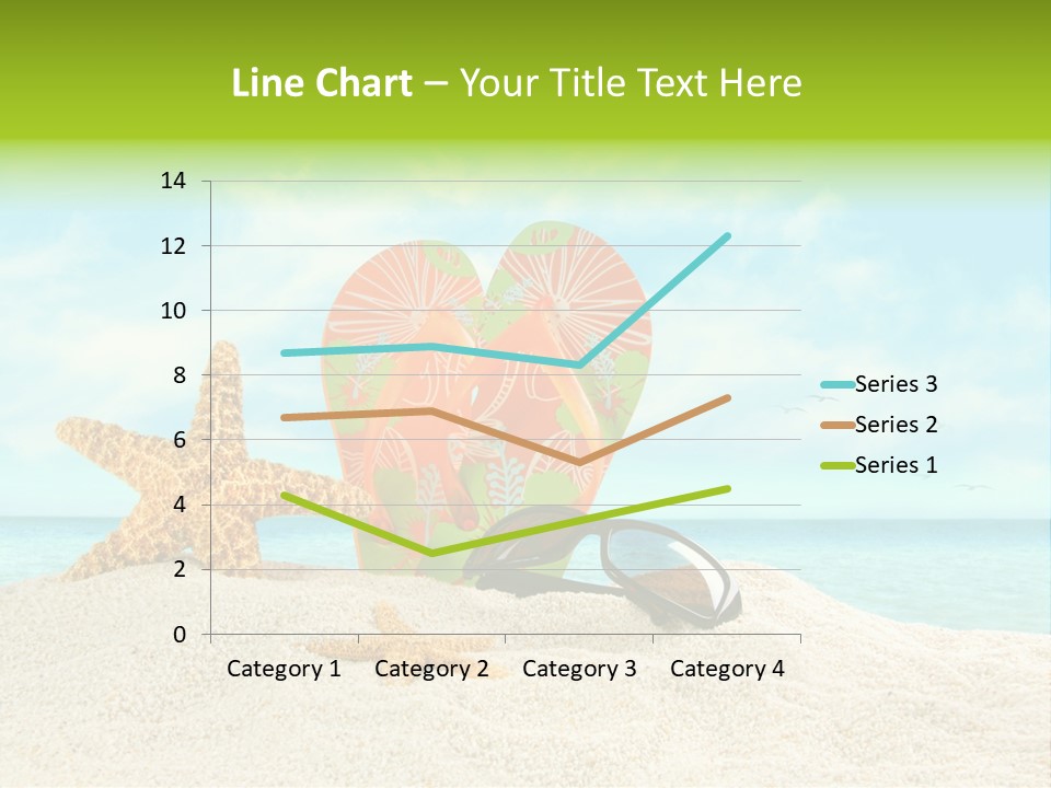 Wave Sun Tropical PowerPoint Template