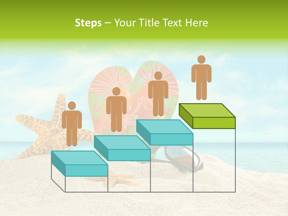 Wave Sun Tropical PowerPoint Template