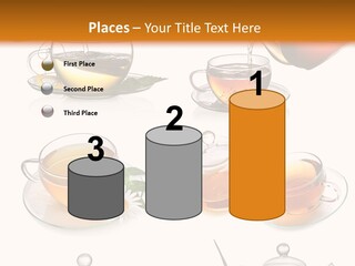 Pouring Breakfast Teapot PowerPoint Template