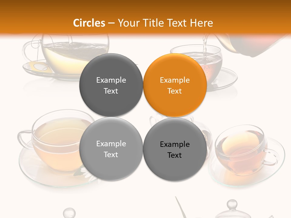 Pouring Breakfast Teapot PowerPoint Template