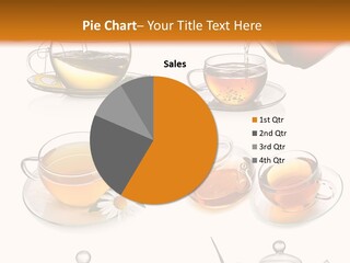 Pouring Breakfast Teapot PowerPoint Template