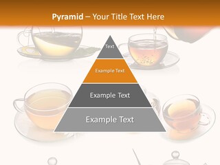 Pouring Breakfast Teapot PowerPoint Template