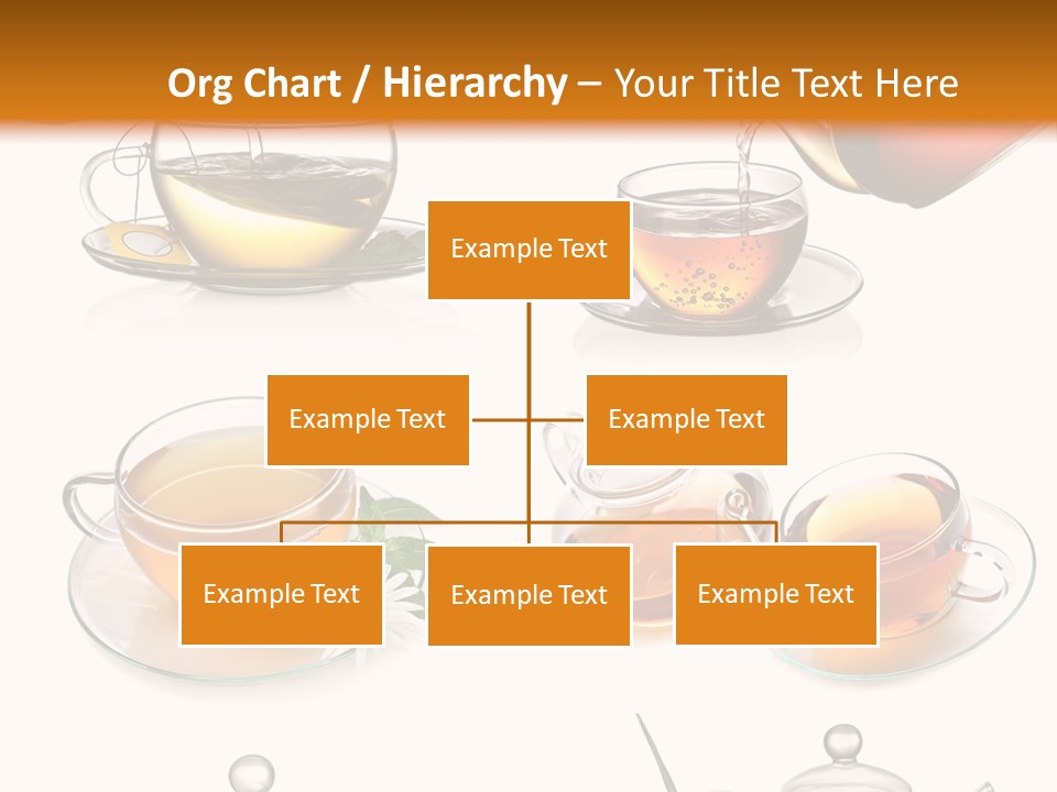 Pouring Breakfast Teapot PowerPoint Template