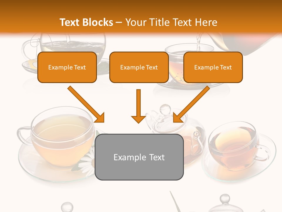 Pouring Breakfast Teapot PowerPoint Template