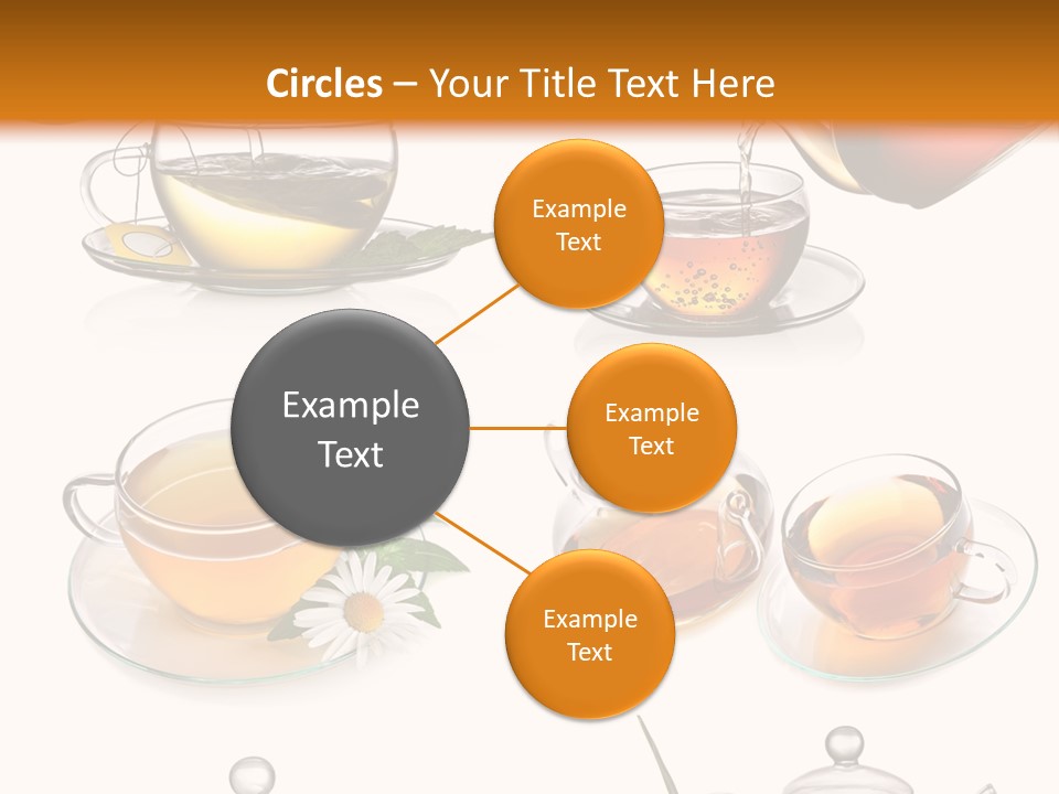 Pouring Breakfast Teapot PowerPoint Template