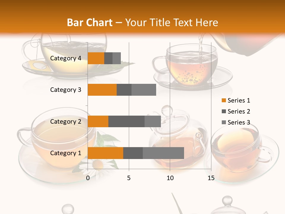 Pouring Breakfast Teapot PowerPoint Template